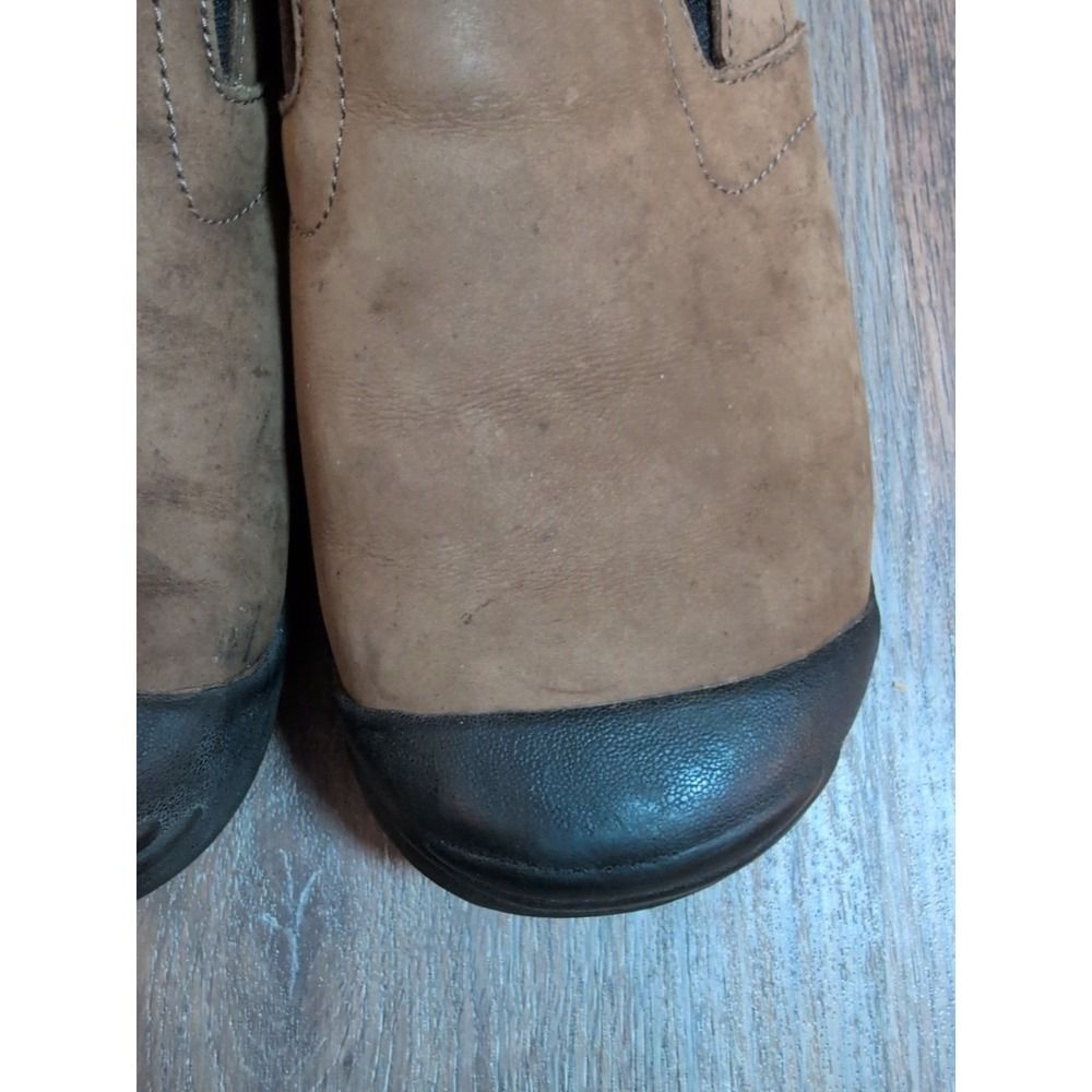 Alpine Design Men's Size 11M Brown Leather Casual Slip On Comfort Shoes - Picture 5 of 16